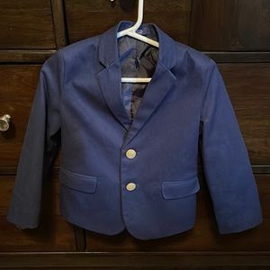 Toddler navy blue blazer